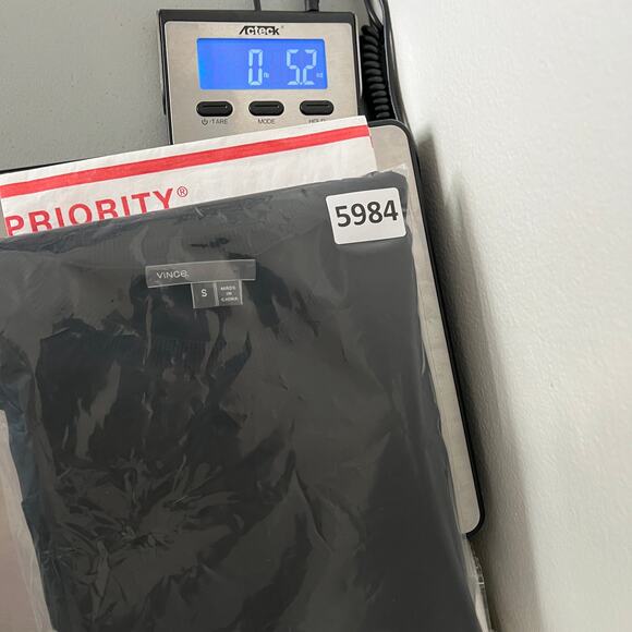 VINCE Silk Dress Womens Small Black Sleeveless Layered Shift Crew Knee Length - Picture 16 of 16